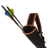 Allen Company Titan Compact 19"L Back Quiver, Holds 14-Arrows, Ambidextrous, Black
