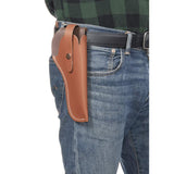 Allen Red Mesa Leather Pistol Holster, 4.5"- 5.5" Revolvers, Colt 1911, Brown