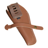 Allen Company Red Mesa Leather Revolver Holster, 5.5-7" Barrel Revolvers, Brown Leather
