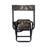 Allen Vanish Camo Folding Hunting Stool with Back, Black & Next G2 Camo