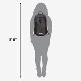 Allen GWG Girls With Guns Midnight Deluxe Backpack with Lockable Concealed Carry, Black/Shade Blackout Camo