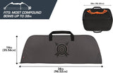 Allen Company Titan Recurve & Compound Youth Bow Case (38"Lx18.5"W, Black/Gray)