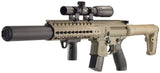 Sig Sauer MCX .177 Cal. Semi-Auto Pellet Air Rifle w/Scope (FDE Flat Dark Earth)