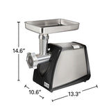 Weston #8 Electric Meat Grinder & Sausage Stuffer, Model: 33-0801-W