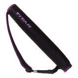 Allen Company Titan Compact Back Quiver, Black & Purple, 19" long, Ambidextrous