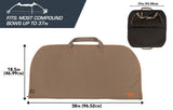 Allen Company Titan Recurve & Compound Bow Case, 38"L x 18.5"W (Tan)