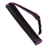 Allen Company Titan Compact Back Quiver, Black & Purple, 19" long, Ambidextrous