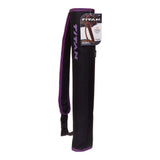 Allen Company Titan Compact Back Quiver, Black & Purple, 19" long, Ambidextrous