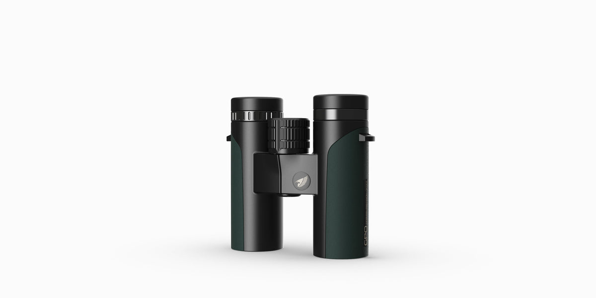 GPO German Precision Optics Fernglas B301 - 8x32 Vergrößerung, Leichtes Magnesiumgehäuse, ED Linsen, Für Natur & Sport
