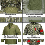 Paramount Sierra All Season 3-N-1 Waterproof Removable Insulated Hunting Jacket