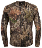 Scent Blocker Men's Underguard Base Top in Mossy Oak Country (Size: M, L, XL, 2XL, 3XL)