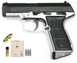 Daisy PowerLine 5501 430 fps .177 Blowback Pistol Kit w/CO2 BBs Glasses (Refurbished)