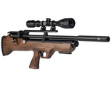 Hatsan FlashPup QE Bullpup Side Lever Wood Stock .22 Caliber PCP Air Rifle