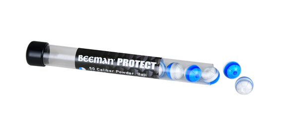 Beeman Protect BP50 .50 Caliber Blue/White Powder Balls (10 Count Tube)