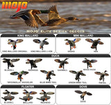 MOJO HW2495 Elite Series Spinning Wing Duck Hunting Decoy, Floater Bluebill
