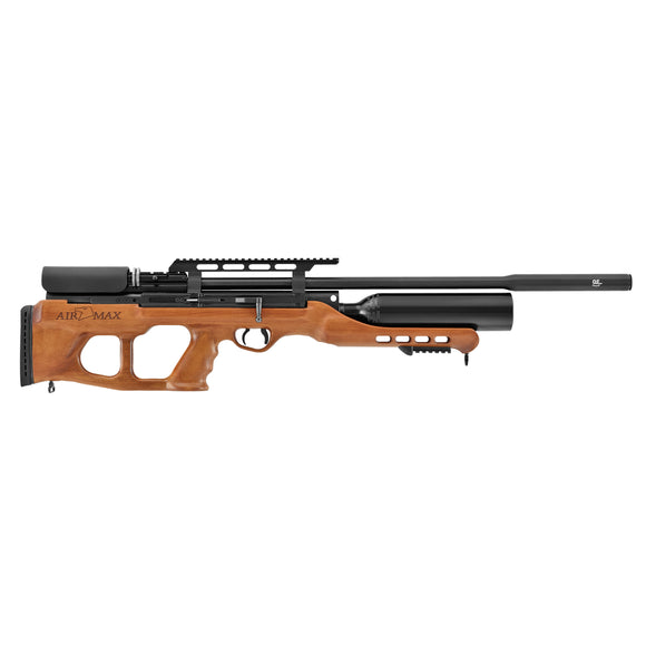 Hatsan AirMax Side Lever Bullpup Wood Stock .25 Caliber PCP Air Rifle