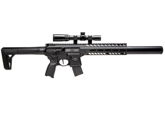 Sig Sauer MCX .177 Cal. Semi-Auto Pellet Air Rifle w/Scope (Black)