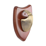 Allen Company EZ Horn Mounting Kit with Hardwood Plaque