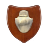 Allen Company EZ Horn Mounting Kit with Hardwood Plaque