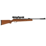 Hatsan Mod 95 Vortex .22 or .25 Caliber Wood Stock Break Barrel Air Rifle Combo with Scope