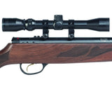 Hatsan Mod 95 Vortex .22 or .25 Caliber Wood Stock Break Barrel Air Rifle Combo with Scope