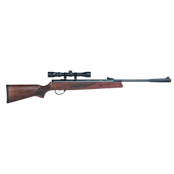 Hatsan Mod 95 Vortex .22 or .25 Caliber Wood Stock Break Barrel Air Rifle Combo with Scope