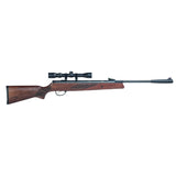 Hatsan Mod 95 Vortex .22 or .25 Caliber Wood Stock Break Barrel Air Rifle Combo with Scope