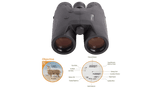 Crosman CenterPoint 8X42 Laser Rangefinding Binoculars