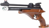 Beeman 2028 Marshall Wood Stock .22 Caliber PCP Air Pistol