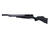 BSA Buccaneer SE SILENTIUM .22 Caliber Black Wood Stock PCP Air Rifle w/Silencer