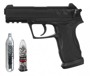 Gamo C-15 Blowback Bone Collector Black BB/Pellet Air Pistol (Refurbished)