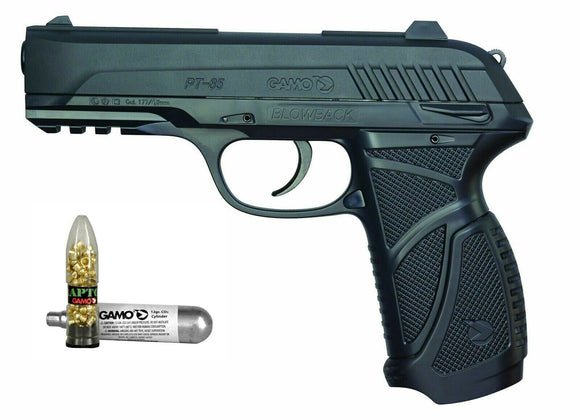 Gamo PT-85 CO2 Powered Blowback Air Pellet Pistol (Refurbished)