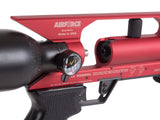 Airforce Condor SS .25 Caliber 950 FPS PCP Red Air Rifle with Spin-Loc Tank