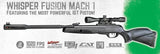 Gamo Whisper Fusion Mach 1 .22 Cal 1020 fps Air Rifle with 3-9x40mm Scope