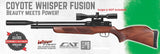 Gamo Coyote Whisper Fusion .22 Cal Pre-Charged Pneumatic PCP Air Rifle